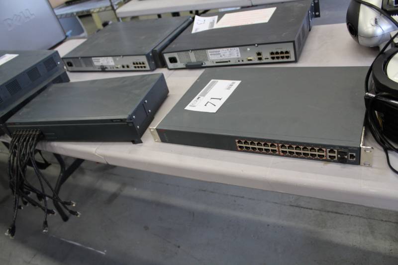 lot 71 image: Avaya Rack-Mount 3526T-PWR Phone Switch, IP Office 500 Phone 16