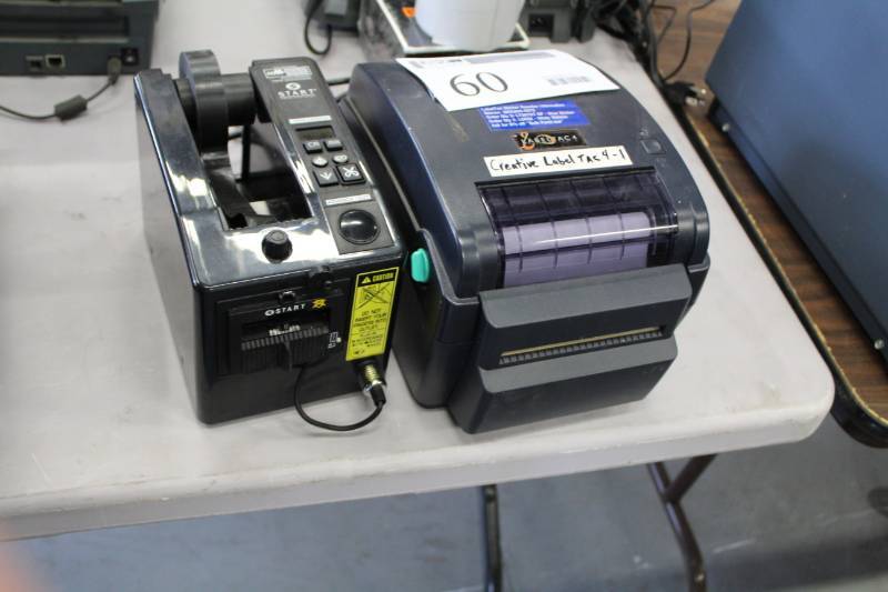 lot 60 image: Start International,Labeltac4 ZCM-1000 Electronic Tape Dispenser