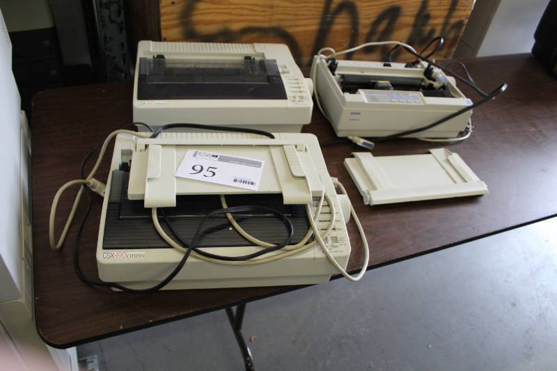 lot 95 image: Epson, Citizen Printers