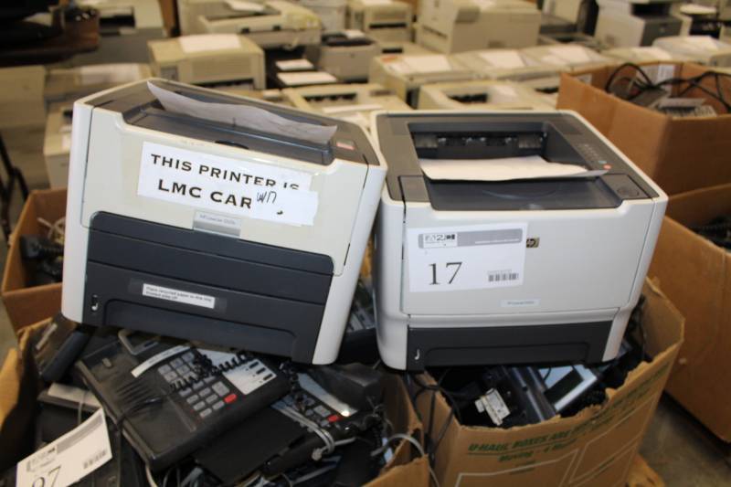 lot 17 image: HP Printers - LaserJet 1320n, LaserJet P2015