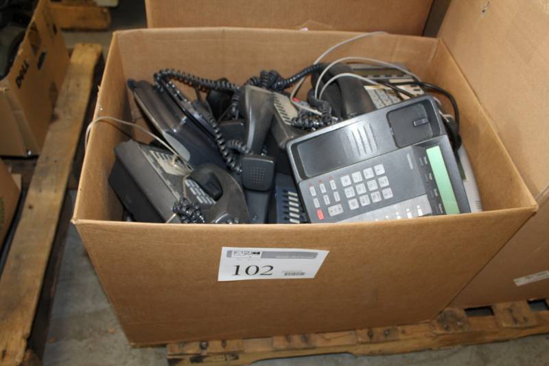 lot 102 image: Toshiba  Telephones