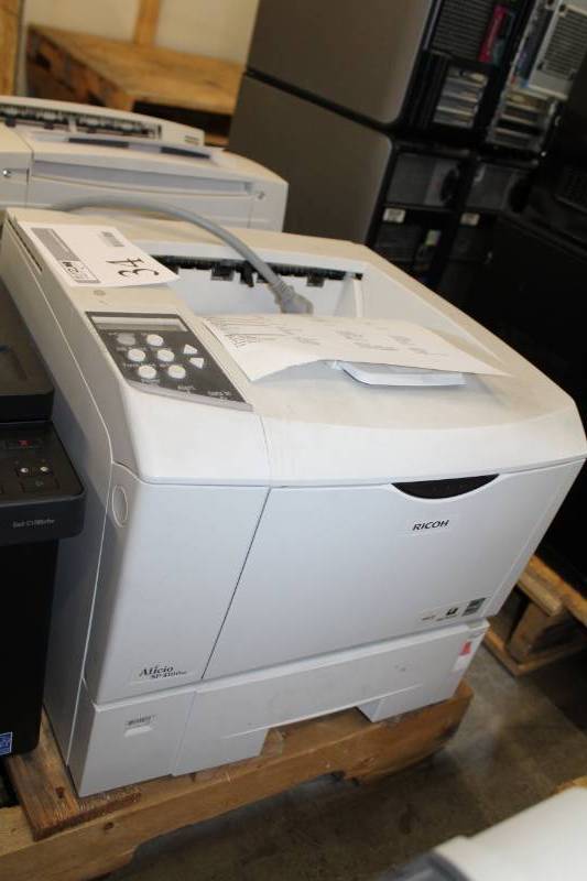 lot 34 image: Ricoh Aficio SP4100NL Printer