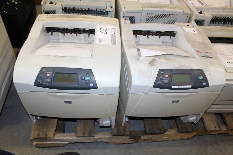 lot 27 image: HP Printers - LaserJet 4200n, LaserJet 4300dtn