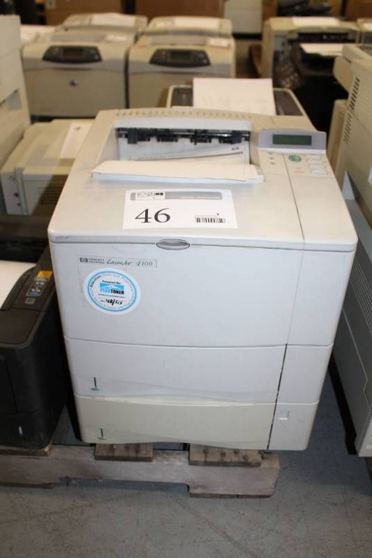 lot 46 image: HP LaserJet 4100 Printer