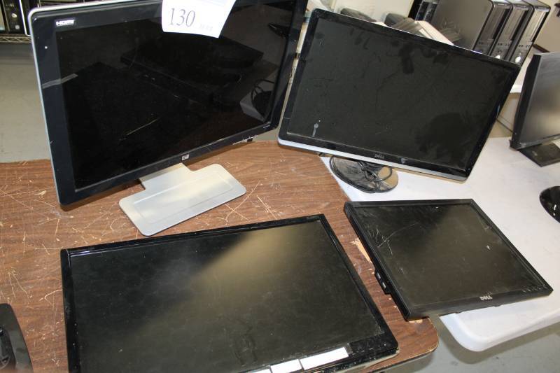 lot 130 image: HP,Samsung,Dell Computer Monitors