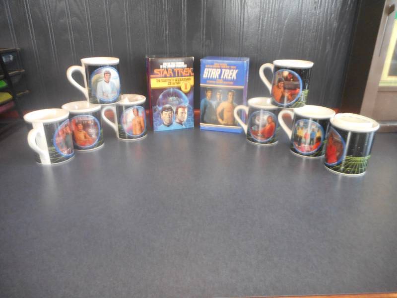 Star Trek Coffee Mugs and Books