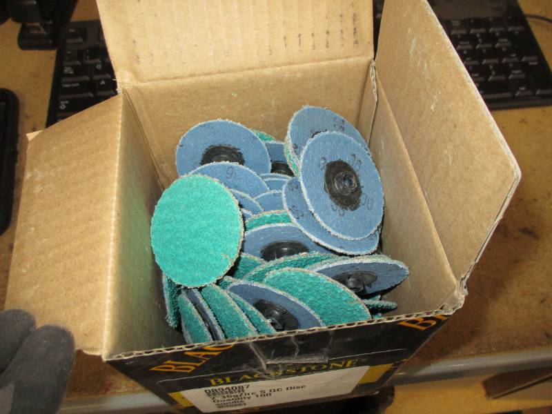 2-36 grit discs