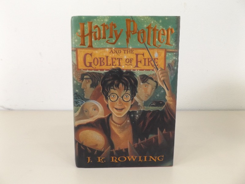 lot 9 image: First American Edition Harry Potter and the Goblet of Fire