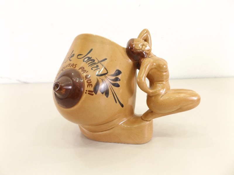 lot 16 image: Novelty Porcelain Drink Mug