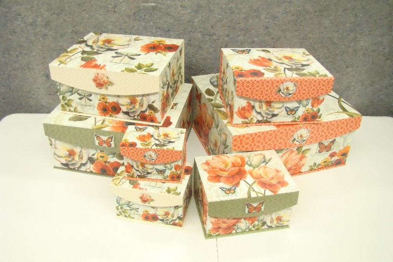 lot 187 image: Lot of New Nesting Storage Boxes