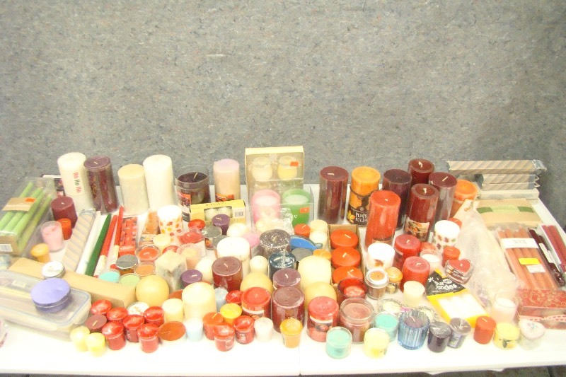 lot 191 image: Large Lot of New Candles