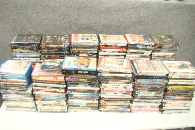 lot 108 image: Huge Lot of DVD and Bluray