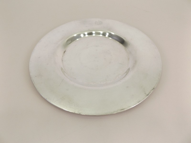 lot 99 image: Vintage Petrossian France Silver Plated Serving Platter