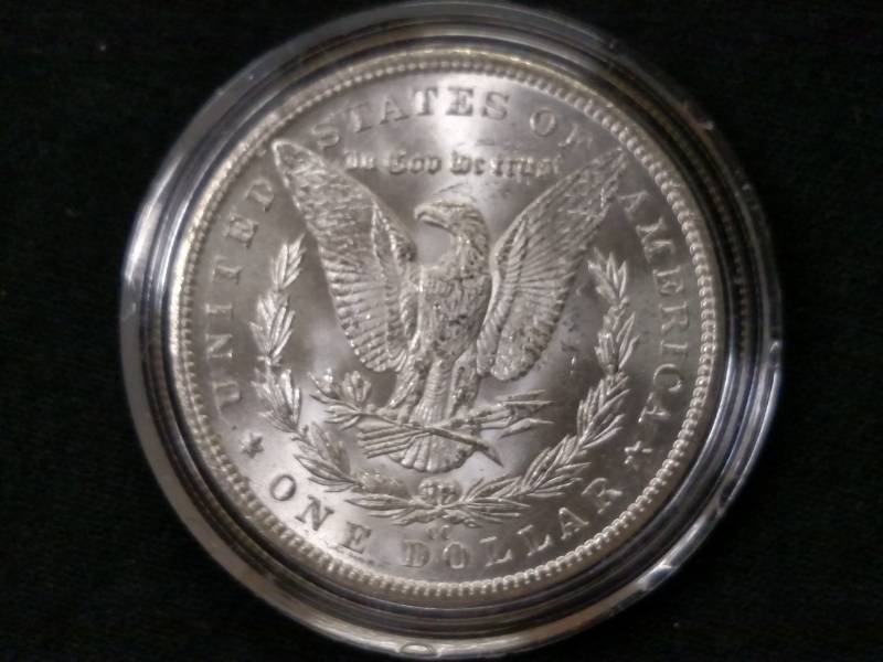1884 CC MS Morgan Silver Dollar...