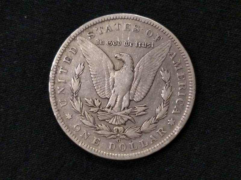 1890 O Morgan Silver Dollar...