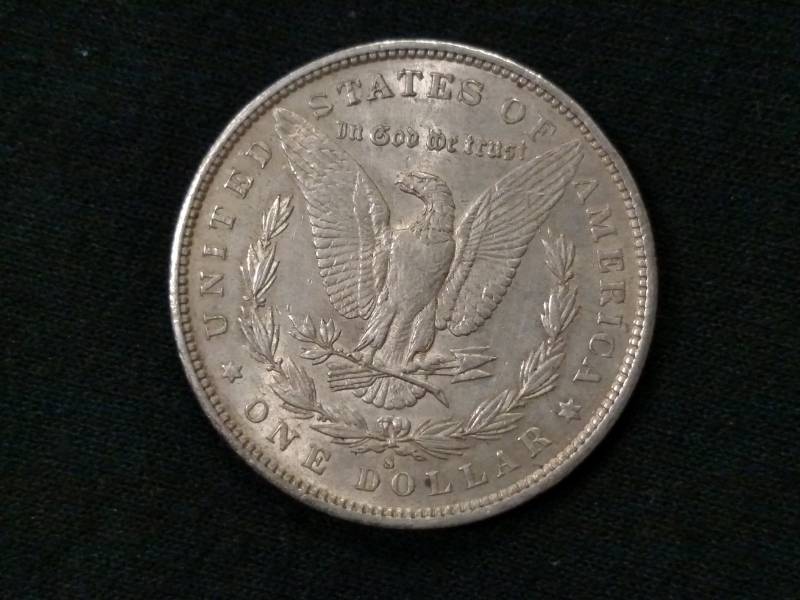 1890 S Morgan Silver Dollar...