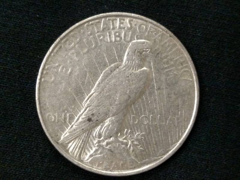 1923 D Peace Silver Dollar...