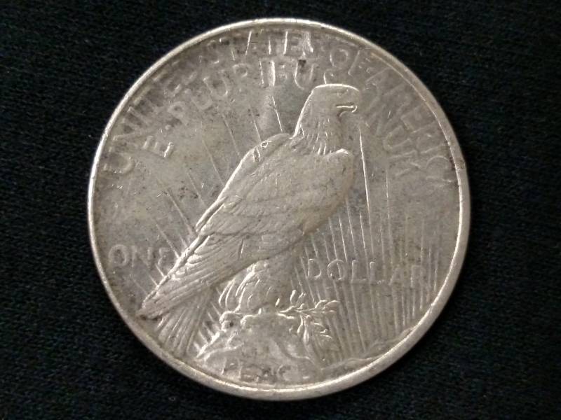 1923 D Peace Silver Dollar...