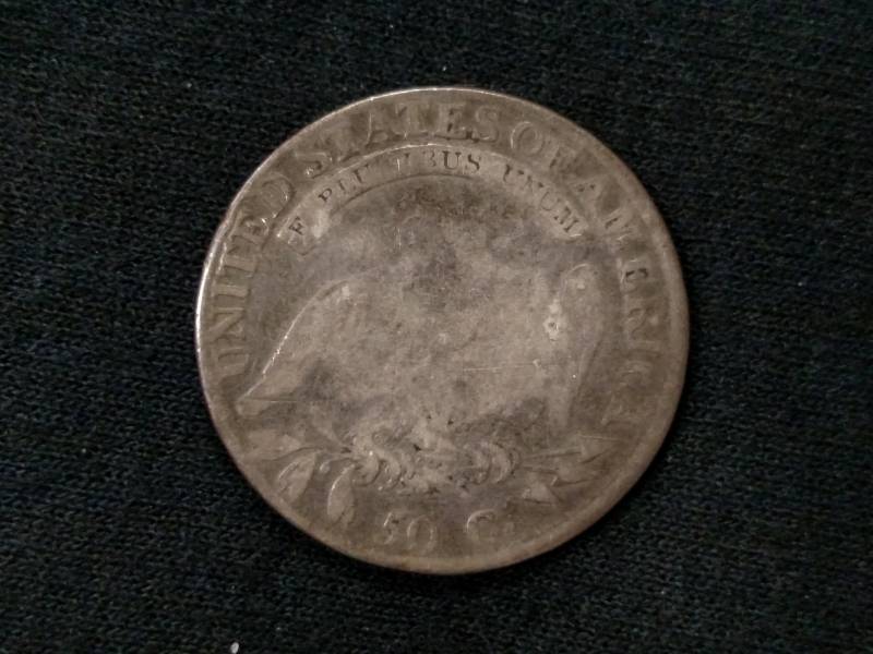 1817 Bust Silver Half Dollar...