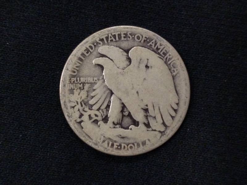 1917 Walking Liberty Silver Half Do...