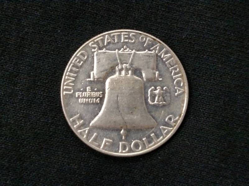 1963 D Franklin Silver Half Dollar...