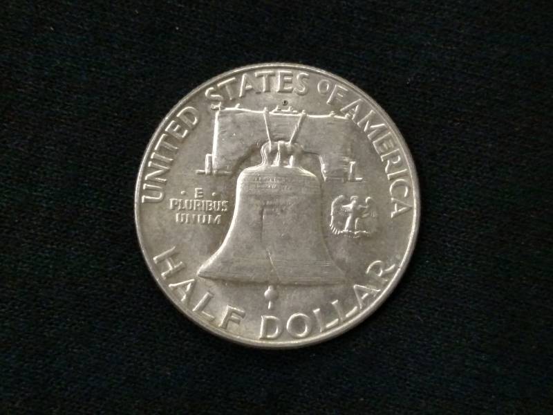 1963 D Franklin Silver Half Dollar...