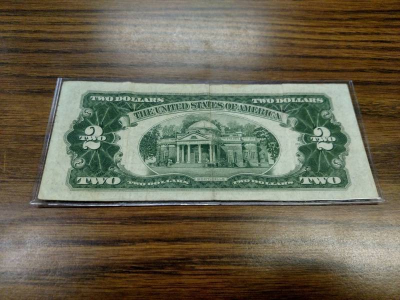 1953 Two Dollars Red Seal Note...