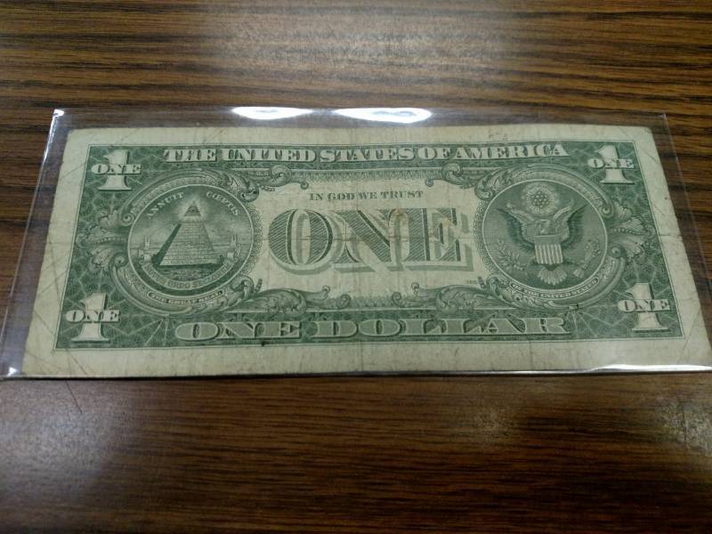 1957 A Star Note One Dollar Silver ...