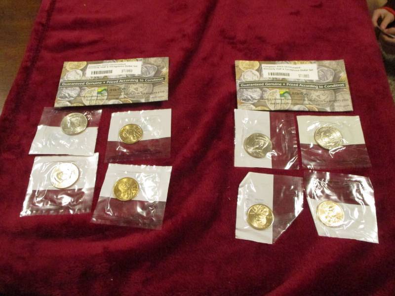 lot 126 image: 2- 2003 Half & Dollar Sets