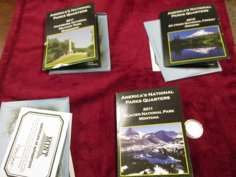 lot 128 image: 1- 2010 & 2- 2011 Quarter Sets