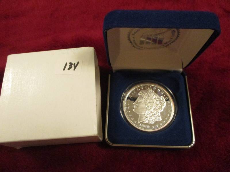 lot 134 image: National Collectors Mint Proof Copy Silver Clad