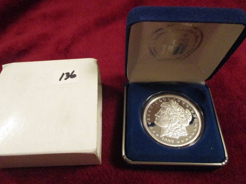 lot 136 image: National Collectors Mint Proof Copy Silver Clad