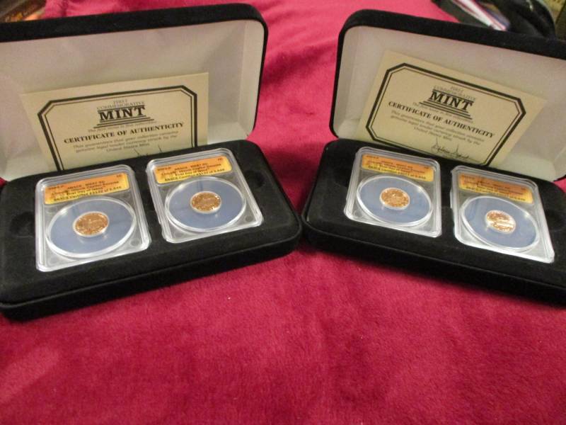 lot 137 image: 2 Graded Sets of 2009 DP Pennies MS67