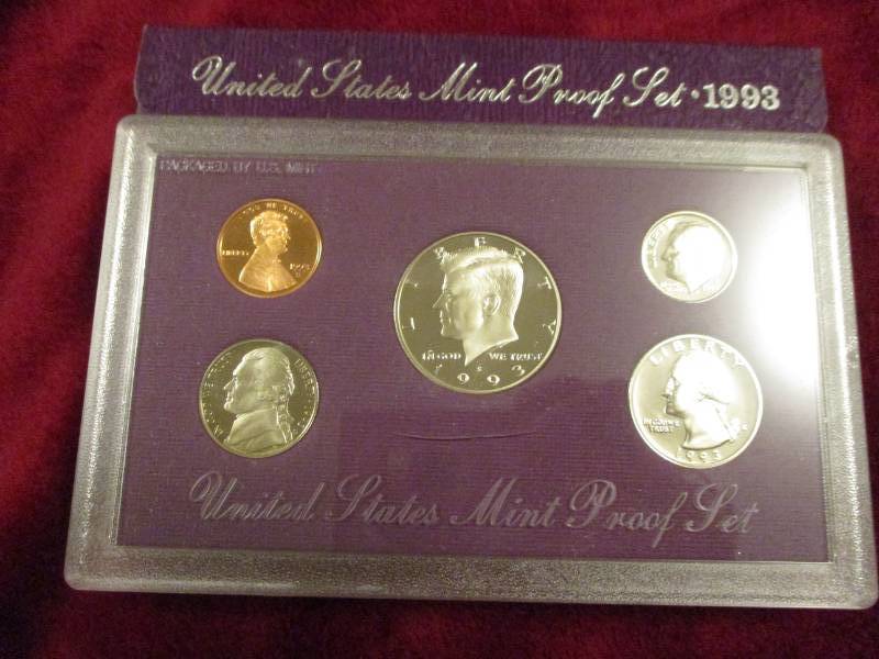 lot 173 image: 1993 US Proof Set