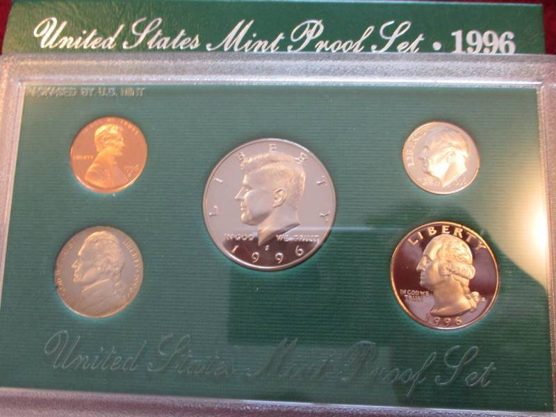 lot 176 image: 1996 US Proof Set