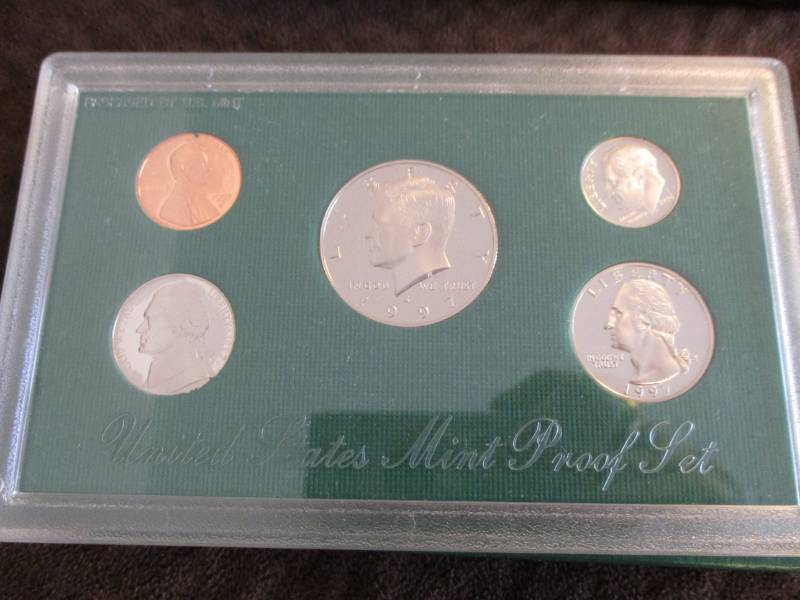 lot 177 image: 1997 US Proof Set