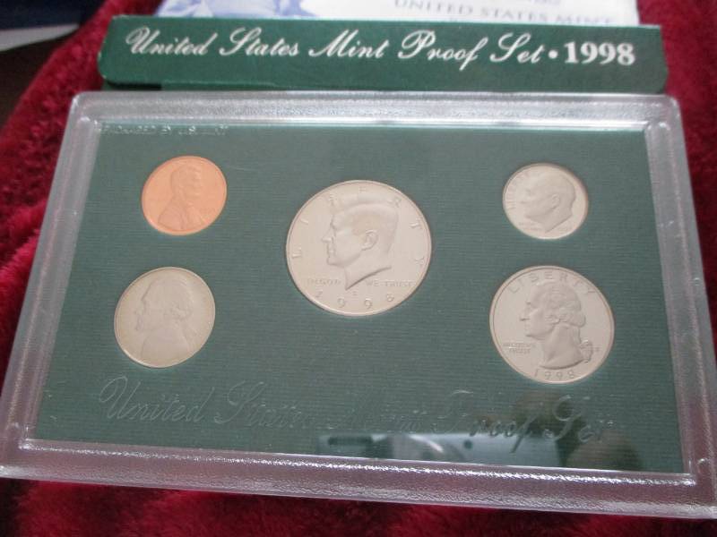 lot 178 image: 1998 US Proof Set