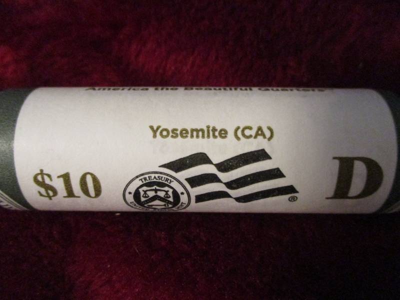 lot 248 image: 2010 D Roll of Yosemite Quarters