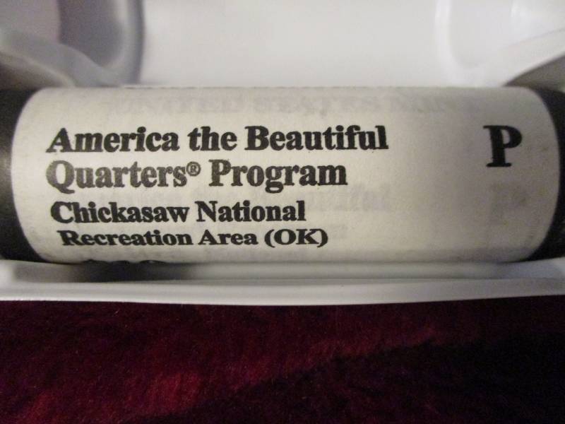 lot 251 image: 2011 P roll of Chickassaw Quarters