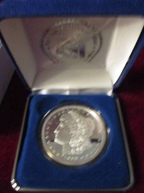 lot 288 image: National Collectors Mint Proof Morgan Dollar Copy