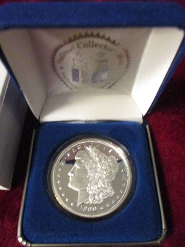 lot 289 image: National Collectors Mint Proof Morgan Dollar Copy