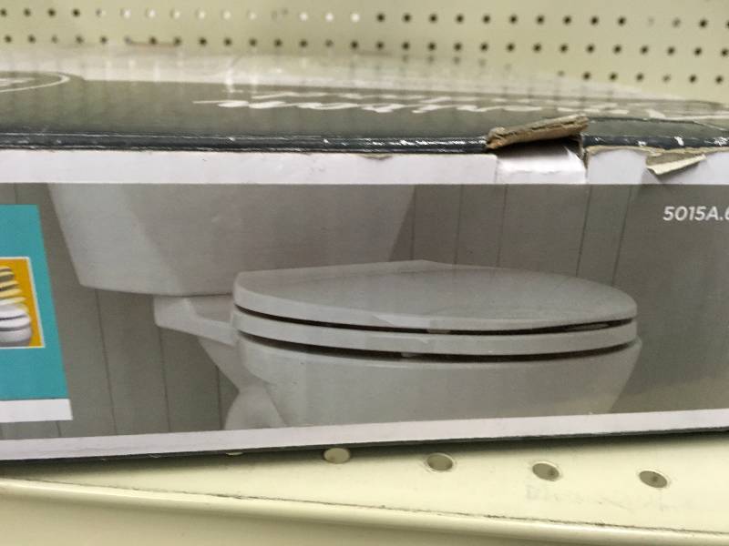 American Standard Elongated Seat, Retail $18.99
