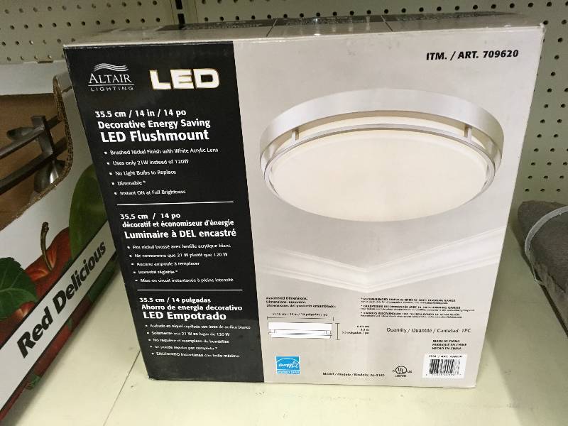 Altair LED Flushmount, Retail $24.99