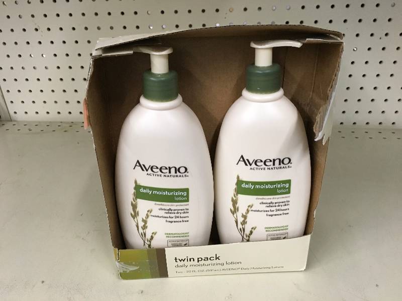 2PK Aveeno Lotion, Retail $14.99