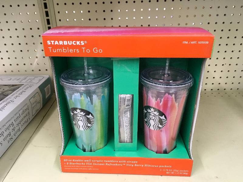 Starbucks Two Pack Tumblers, Retail $30.00