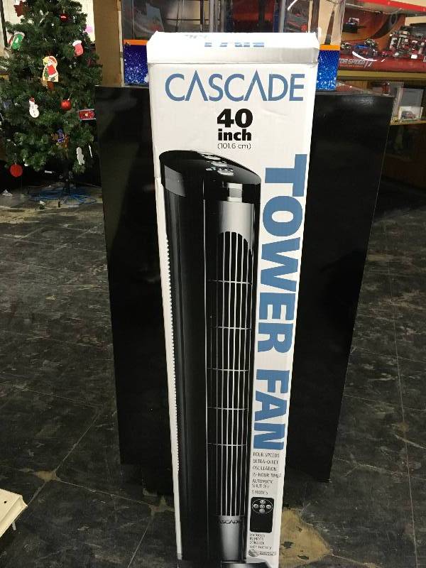 Cascade Tower Fan, Retail $19.99