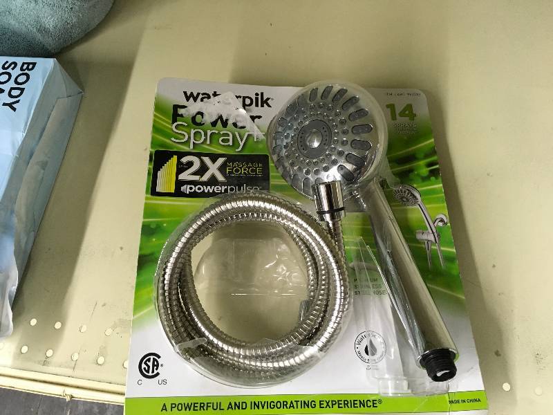Waterpik Cayman Shower Head, Retail $29.99