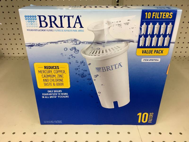 Brita Filters 10 Pack, Retail $39.99