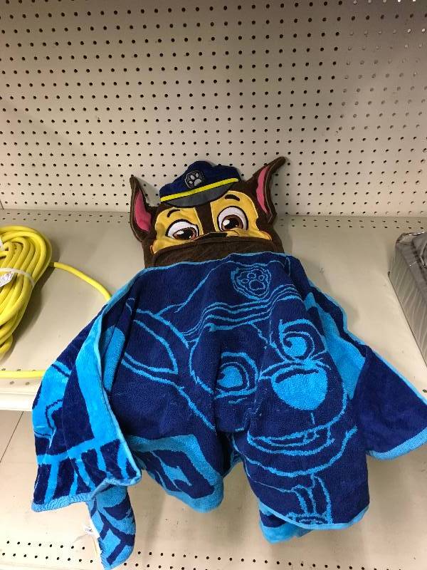 Paw Patrol Hooded Towel, Retail $14.99