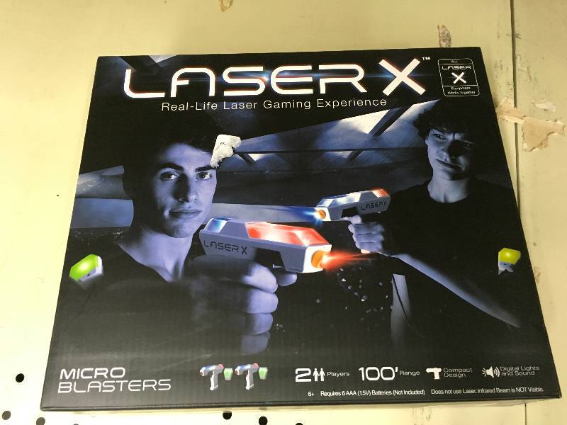 Laser X Laser Tag Game, Retail $24.99